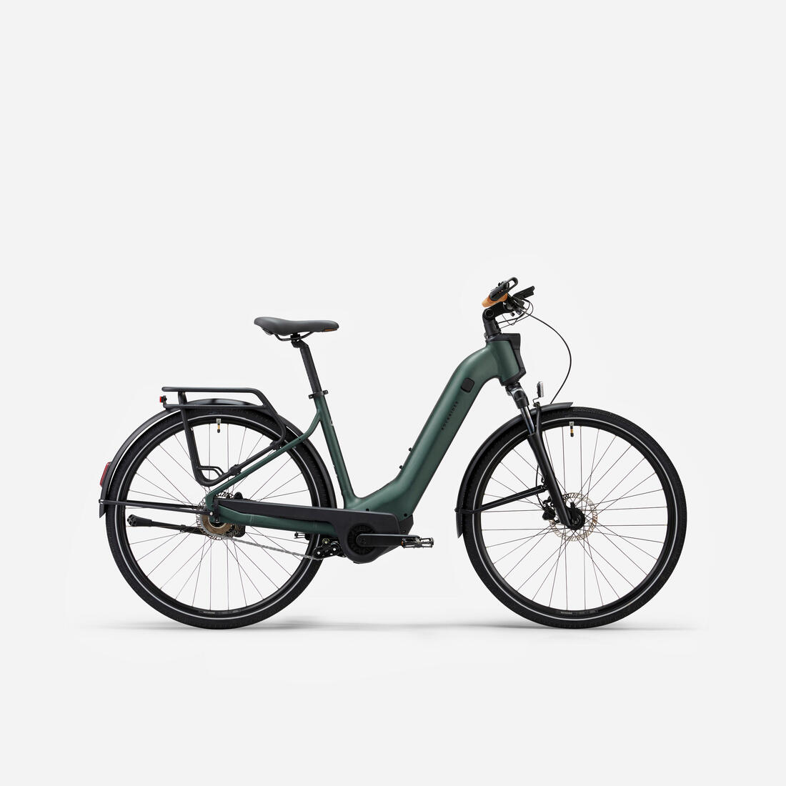 Vélo tout chemin électrique à moteur automatique owuru cadre bas, E-ACTV 900