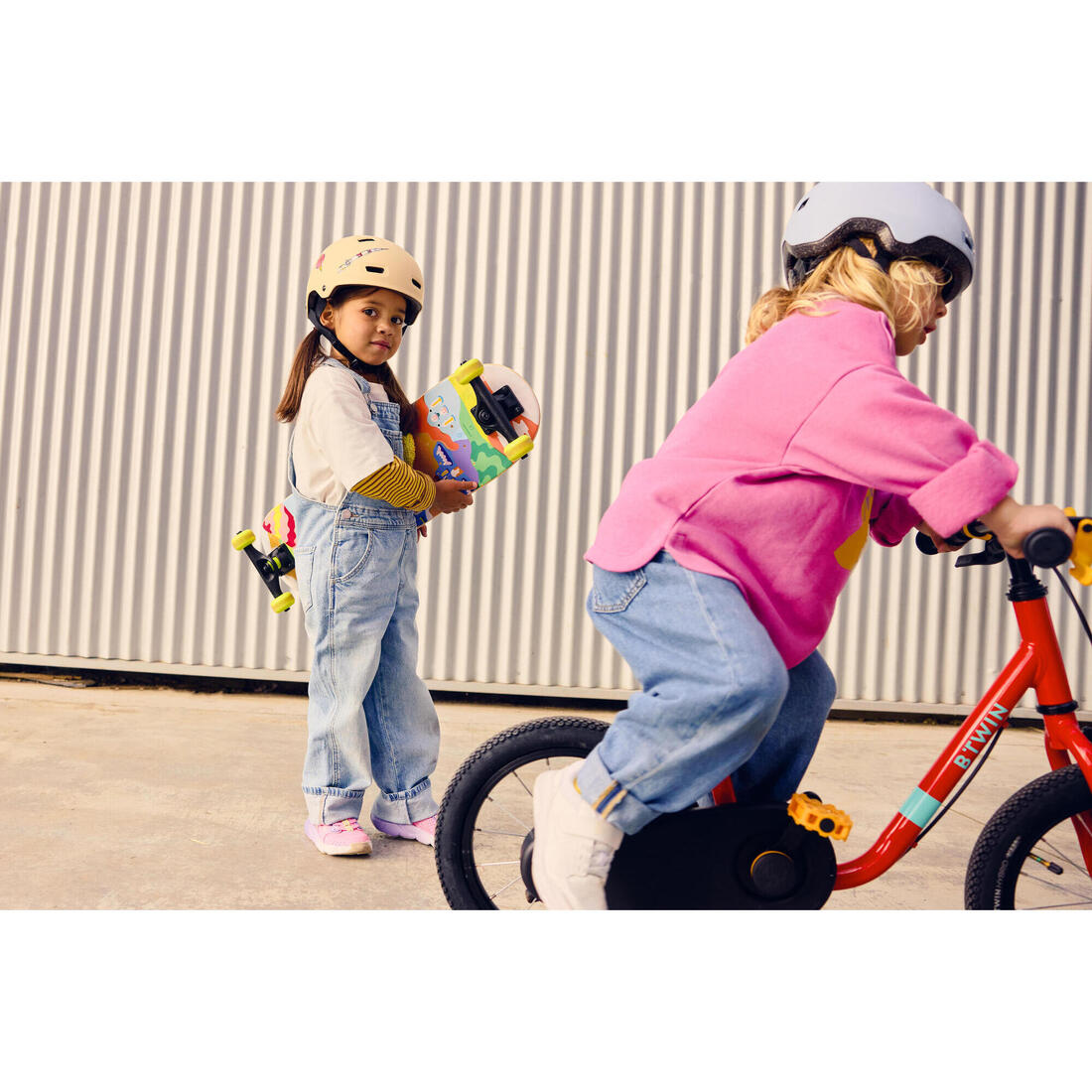 Casque velo enfant bol 47-59 cm, move 500