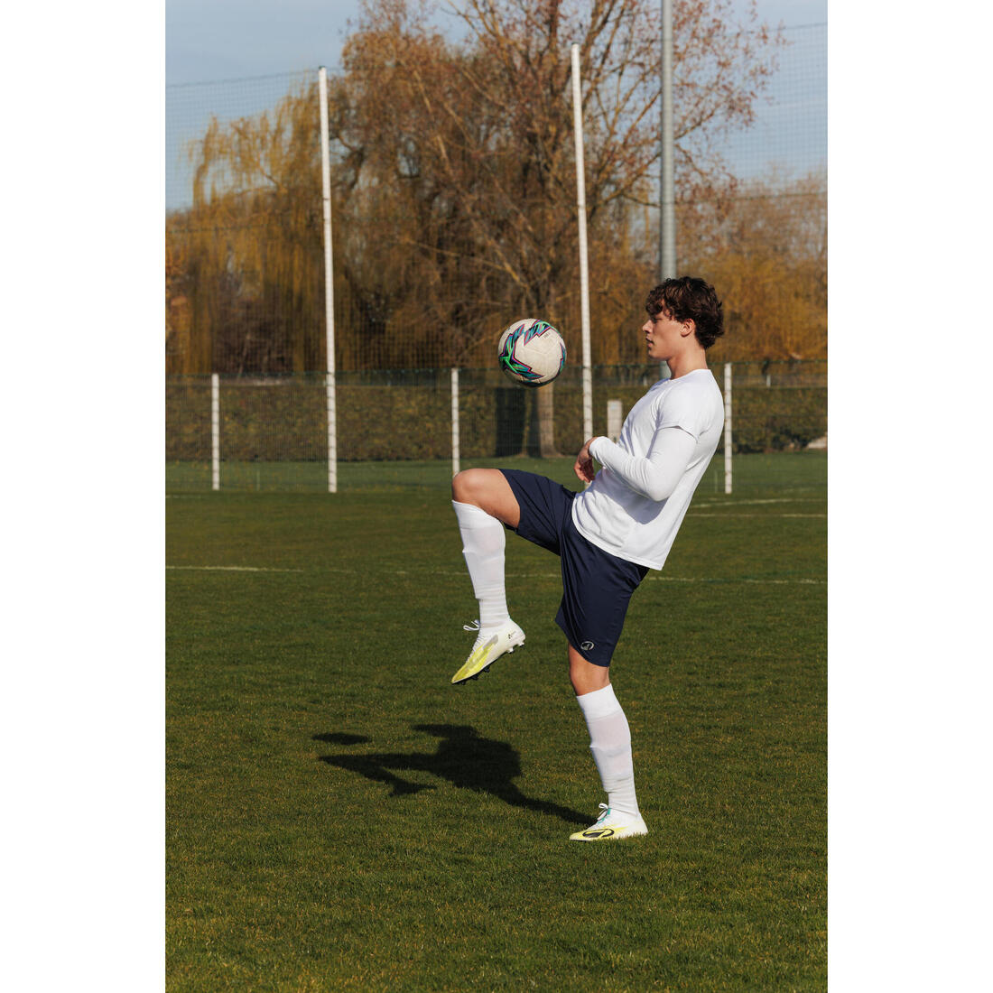 Sous-maillot de foot thermique sans-couture manches longues, Keepdry