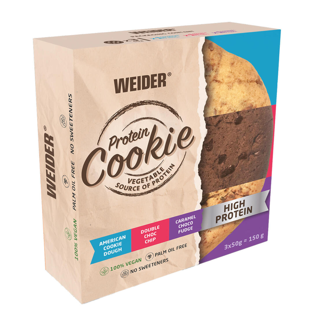 Weider Cookie Mix 3x50grs