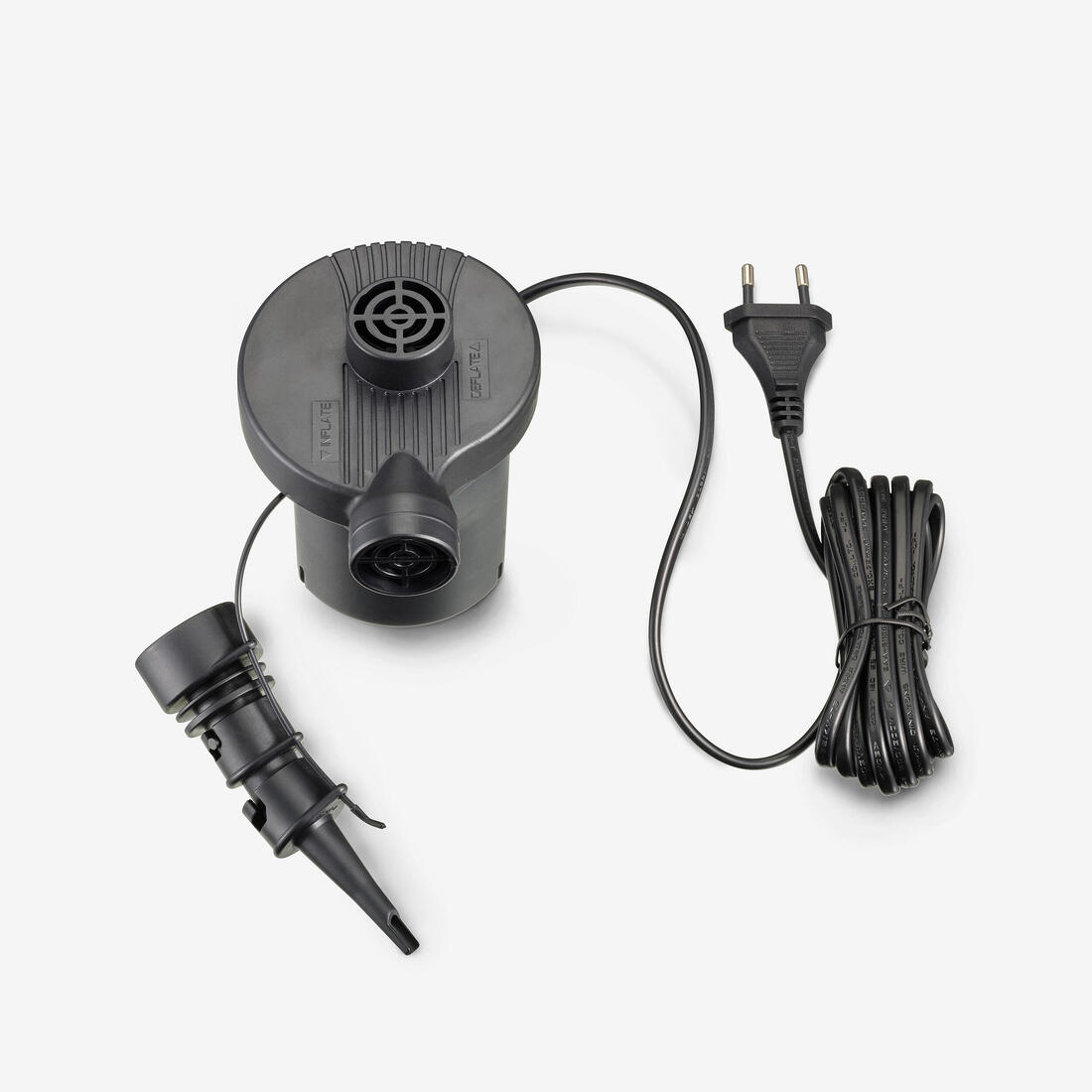Pompe électrique pour matelas de camping, sur secteur