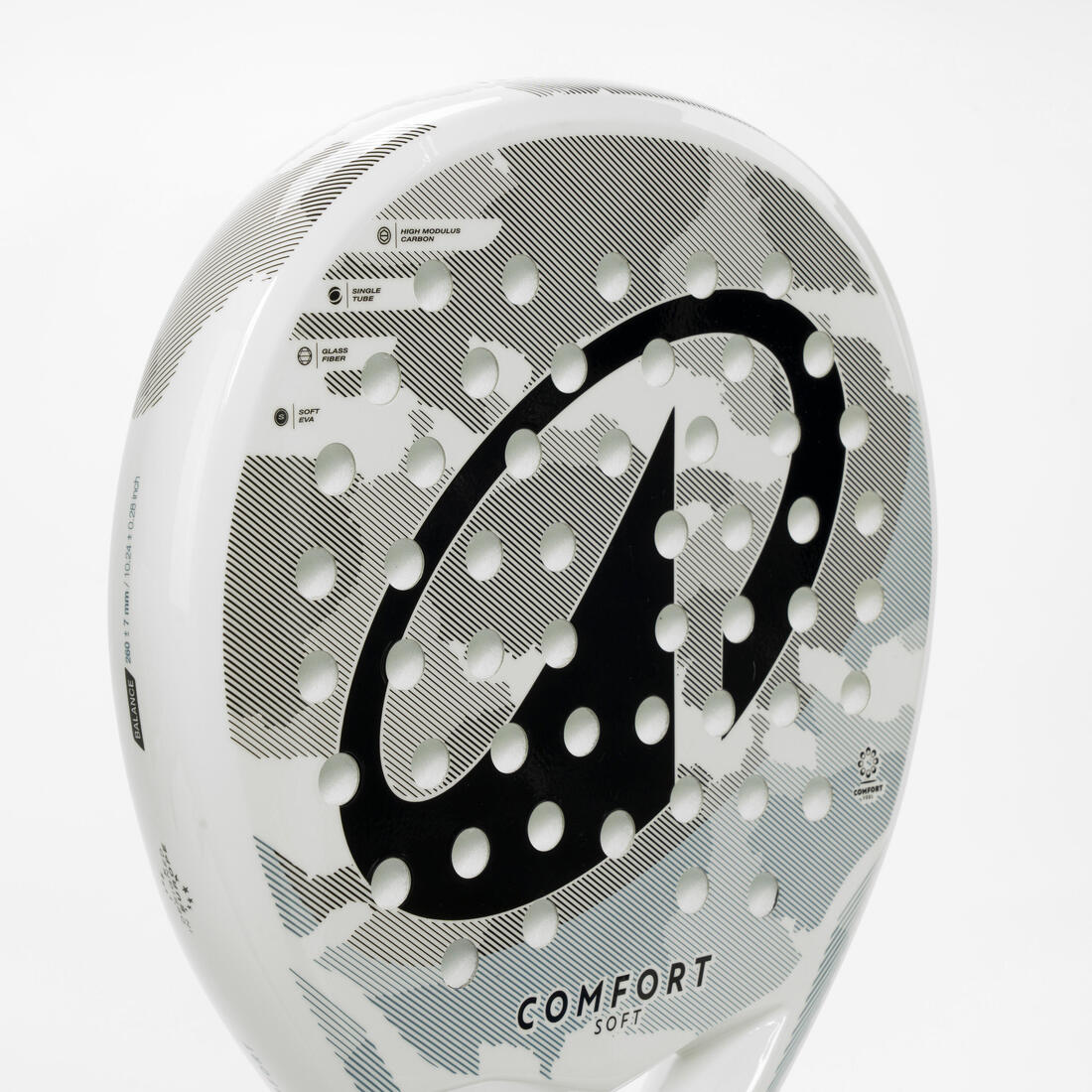 Raquette de padel adulte - kuikma comfort soft