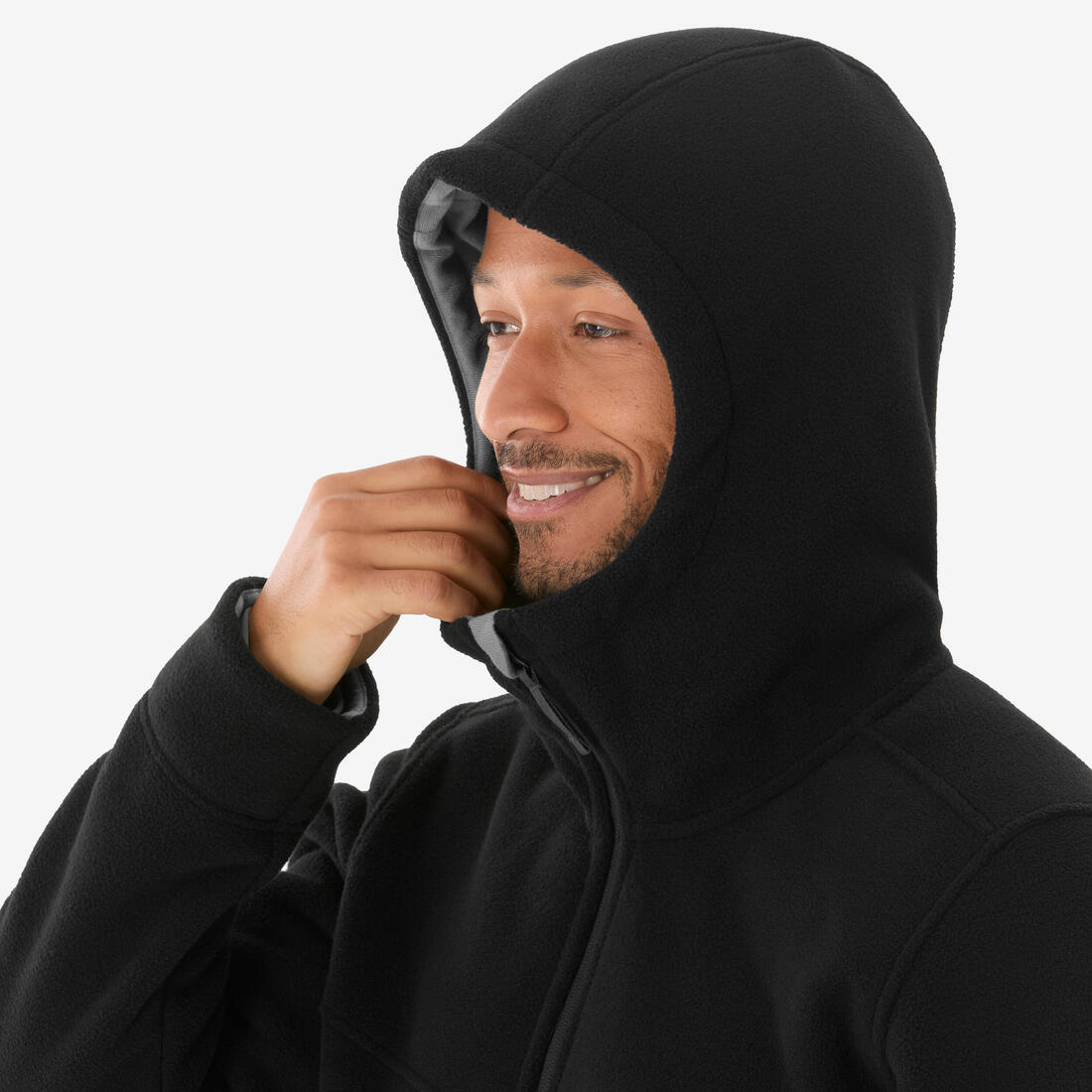 Polaire chaude de randonnée homme, NH500