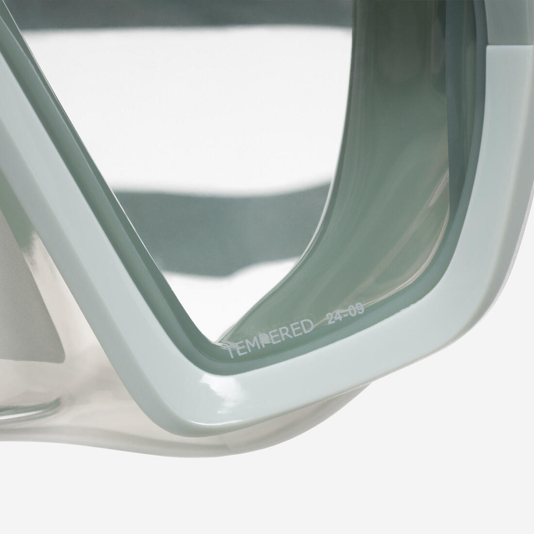 Masque de plongée anti buée, 100 Mono sangle silicone
