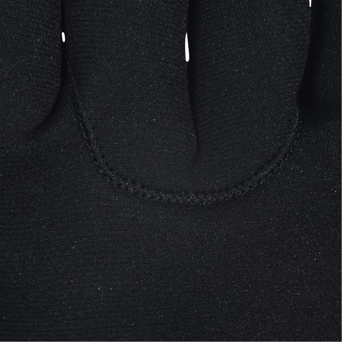 Gants plongée néoprène 2mm - noir