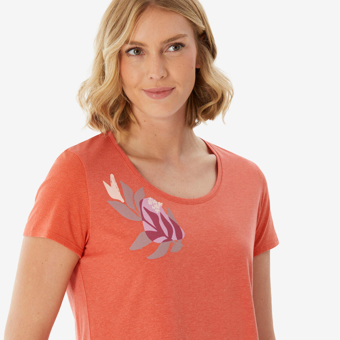 T-shirt de randonnée femme, NH500