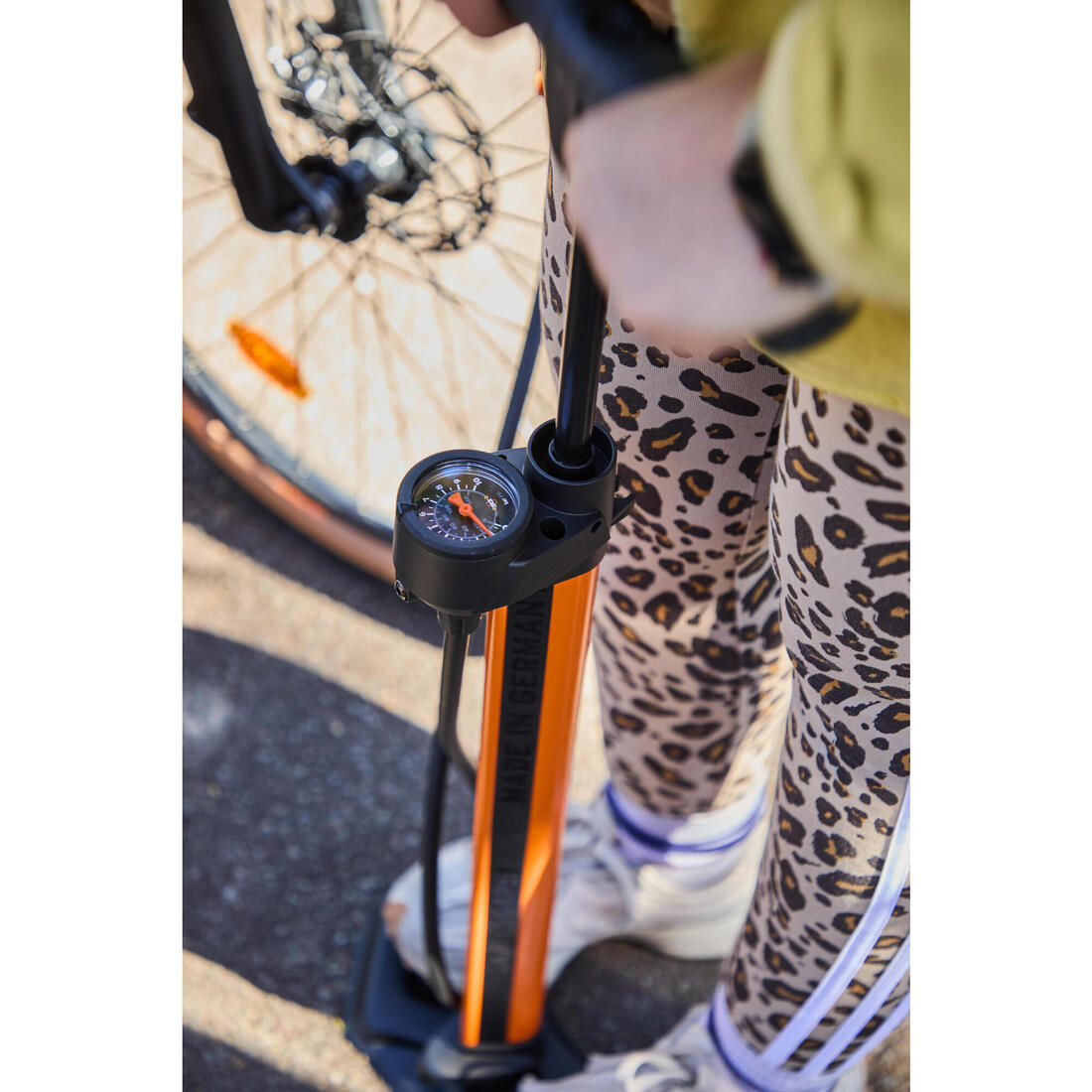 Pompe à pied vélo Airworx 10.0