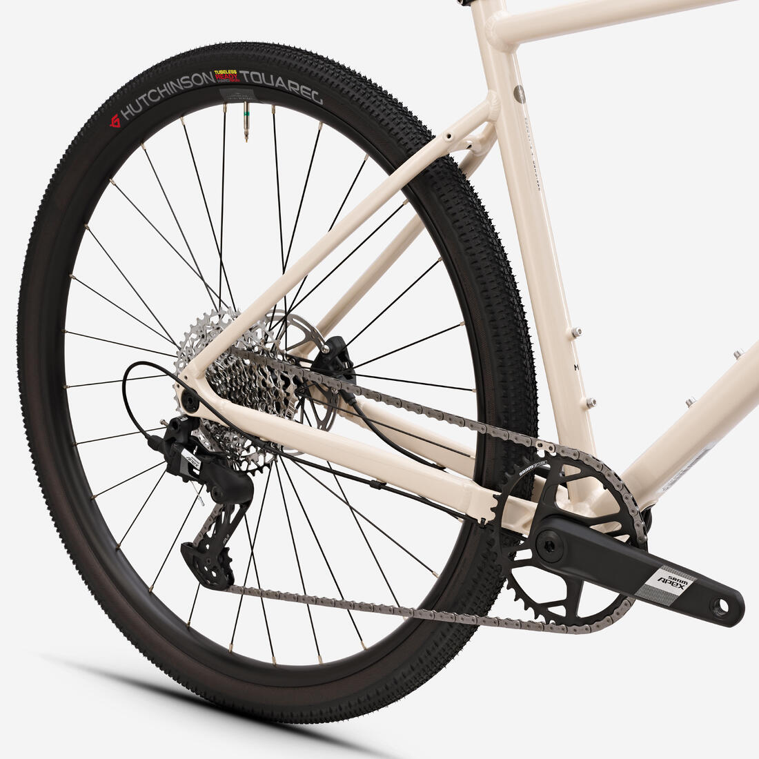 Vélo gravel SRAM Apex 1x12v, GRVL AF Beige
