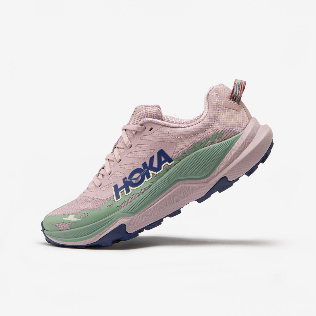 Chaussure de running trail femme, Hoka Torrent 4 violet vert