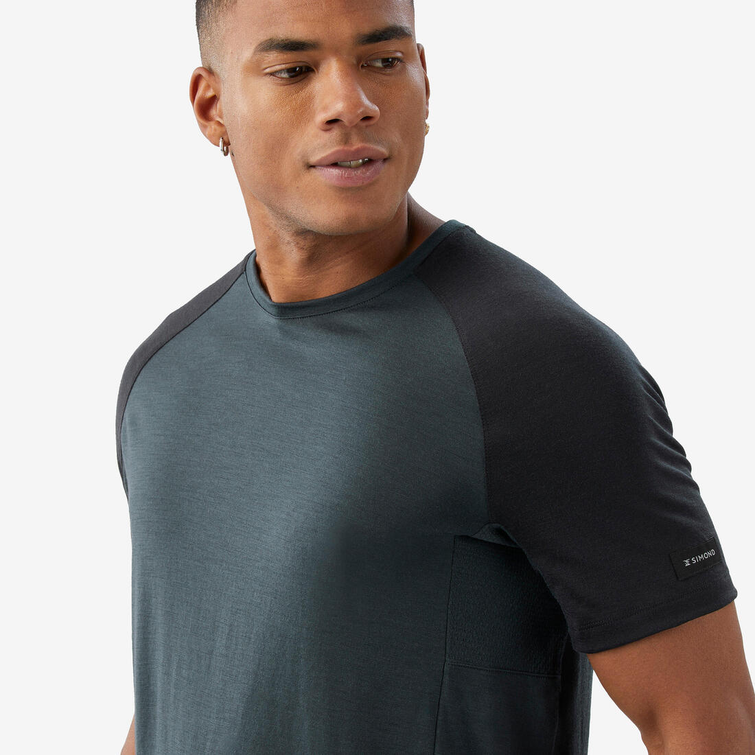 T-shirt manches courtes en laine mérinos homme, Merino Resist