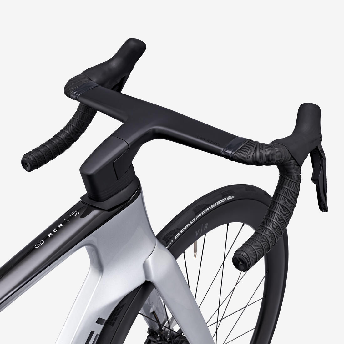 Velo de route Shimano 105 Di2 12V capteur de puissance, RCR-F Pro Gris