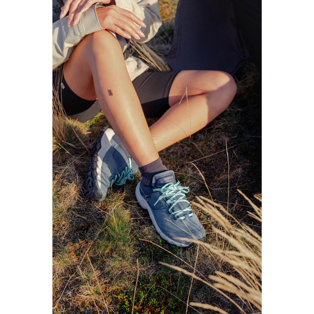 Chaussures imperméables de randonnée montagne - MH500 - femme