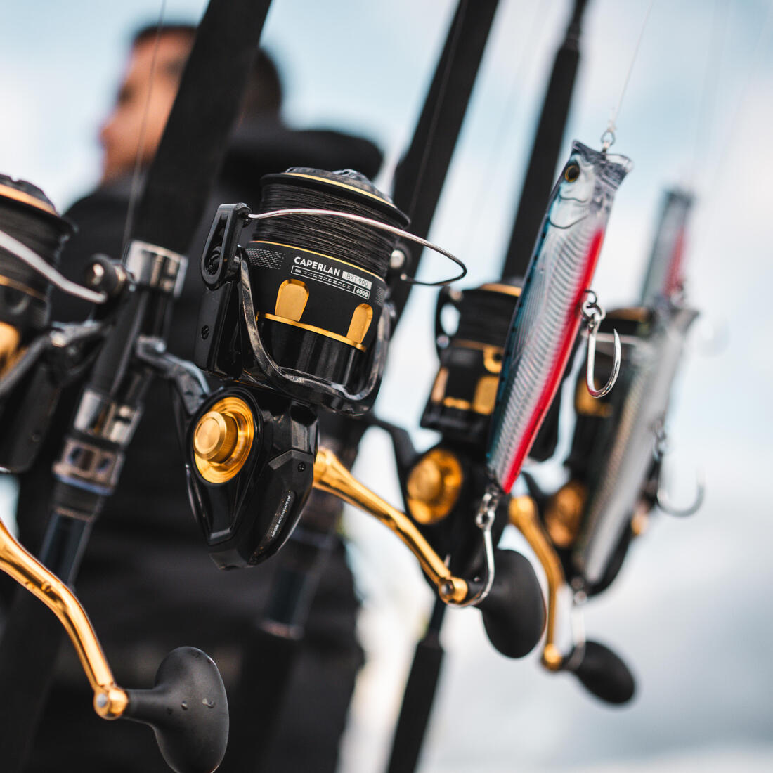 Moulinet pêche en mer Bauxit BXT 900 6000