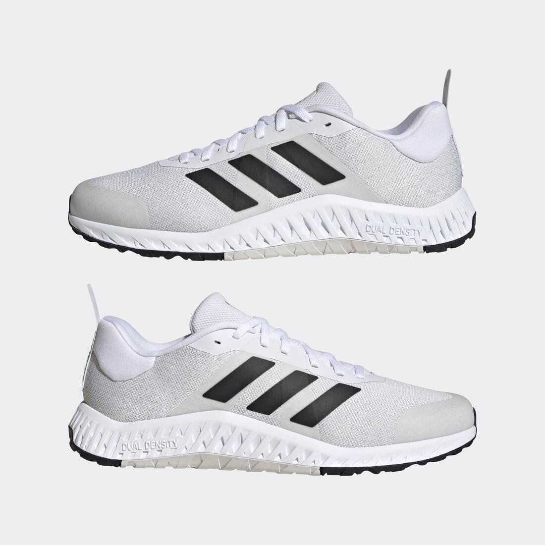 Chaussures Everyset fitness homme, blanc et noir