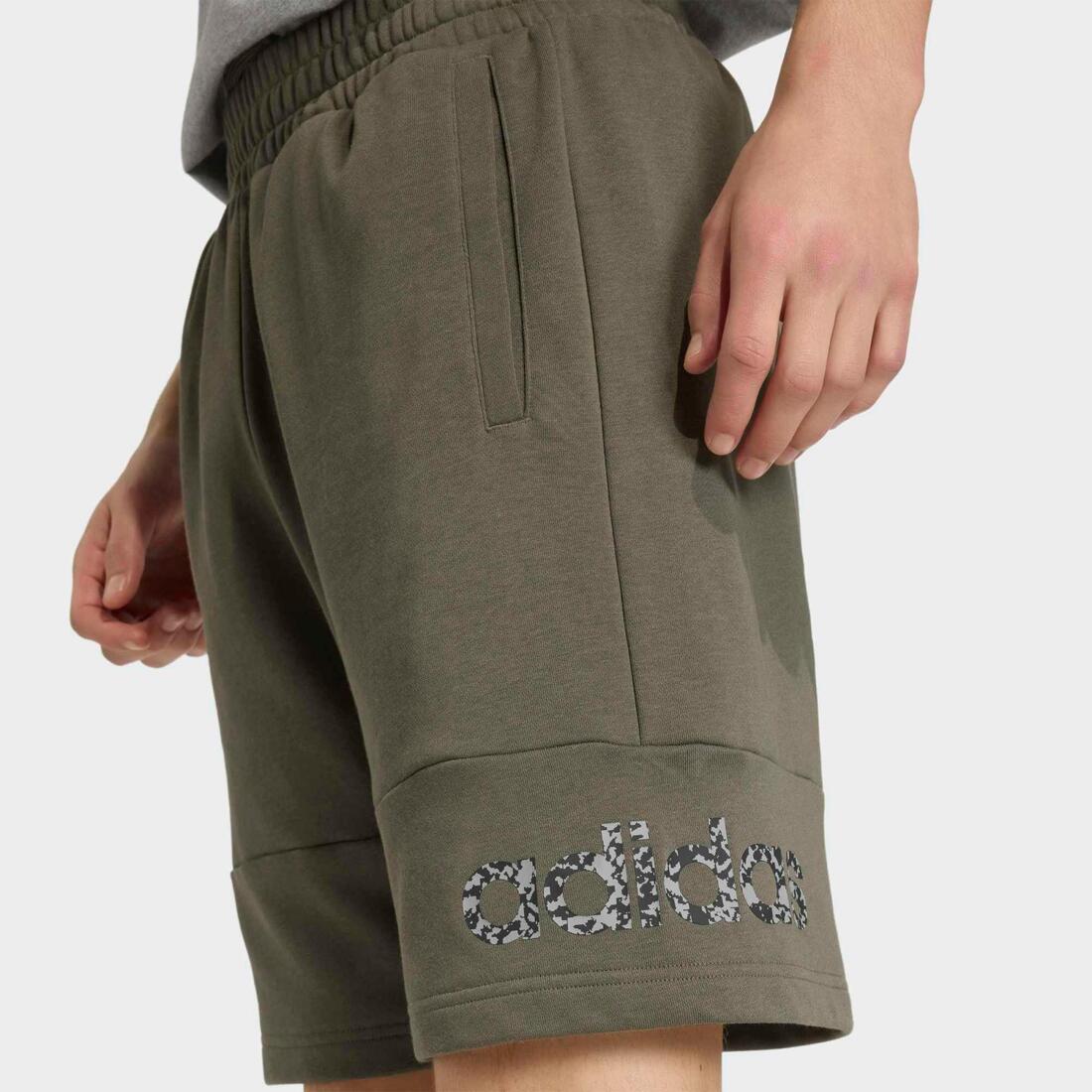 Short de fitness en coton homme