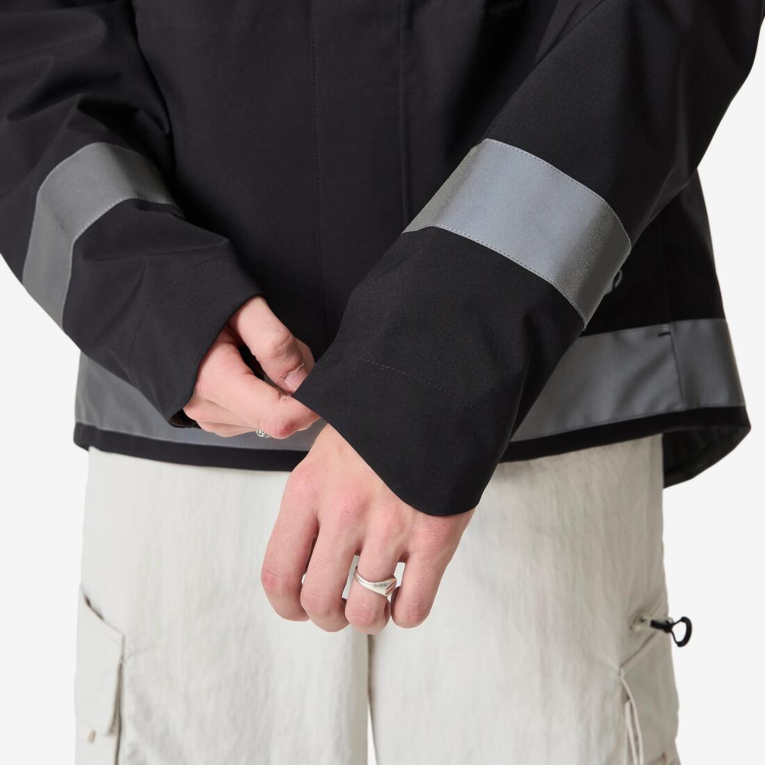 VESTE PLUIE VELO VILLE VISIBILITE NUIT 540 HOMME