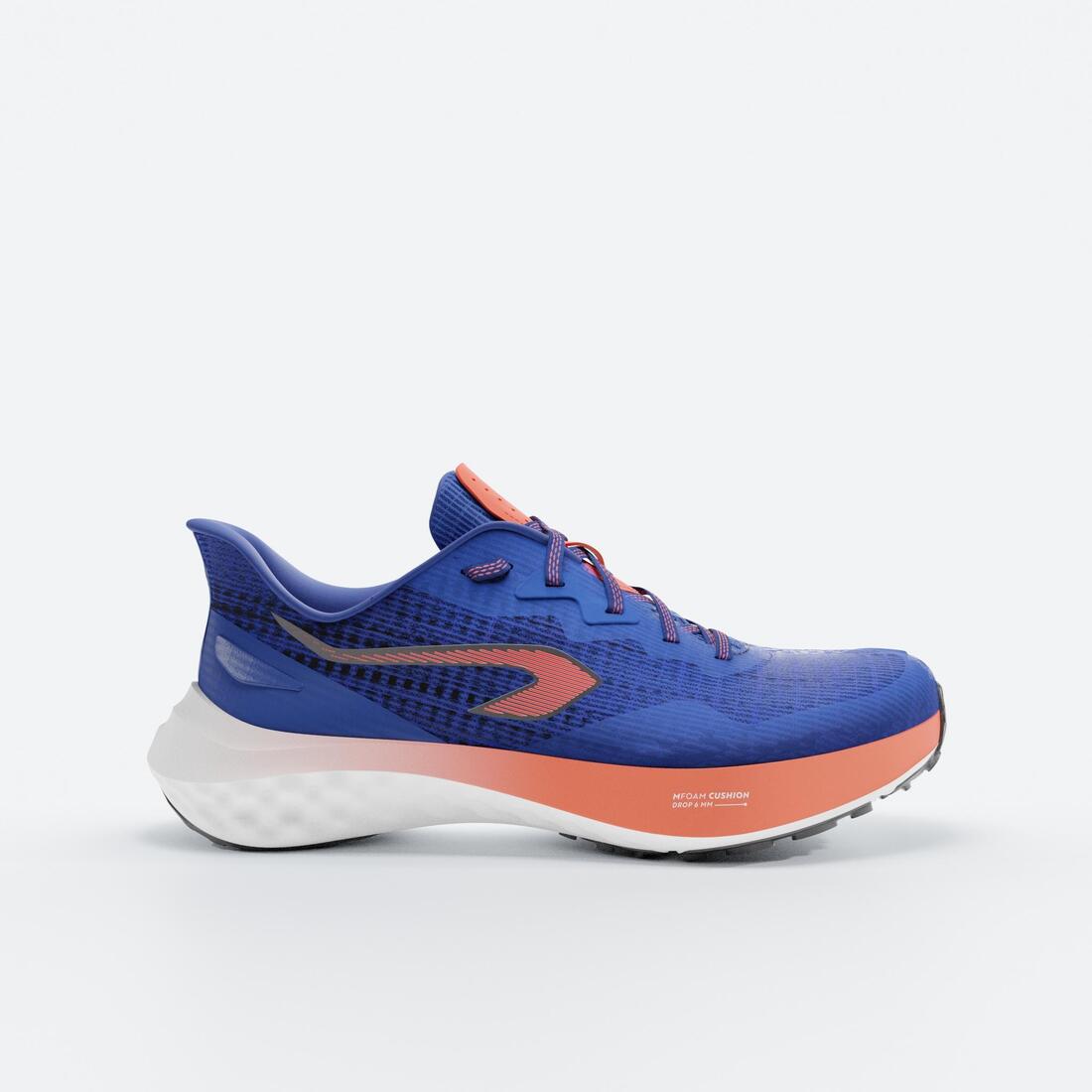 Chaussures de running Enfant - KIPRUN K500 FAST noires et jaunes