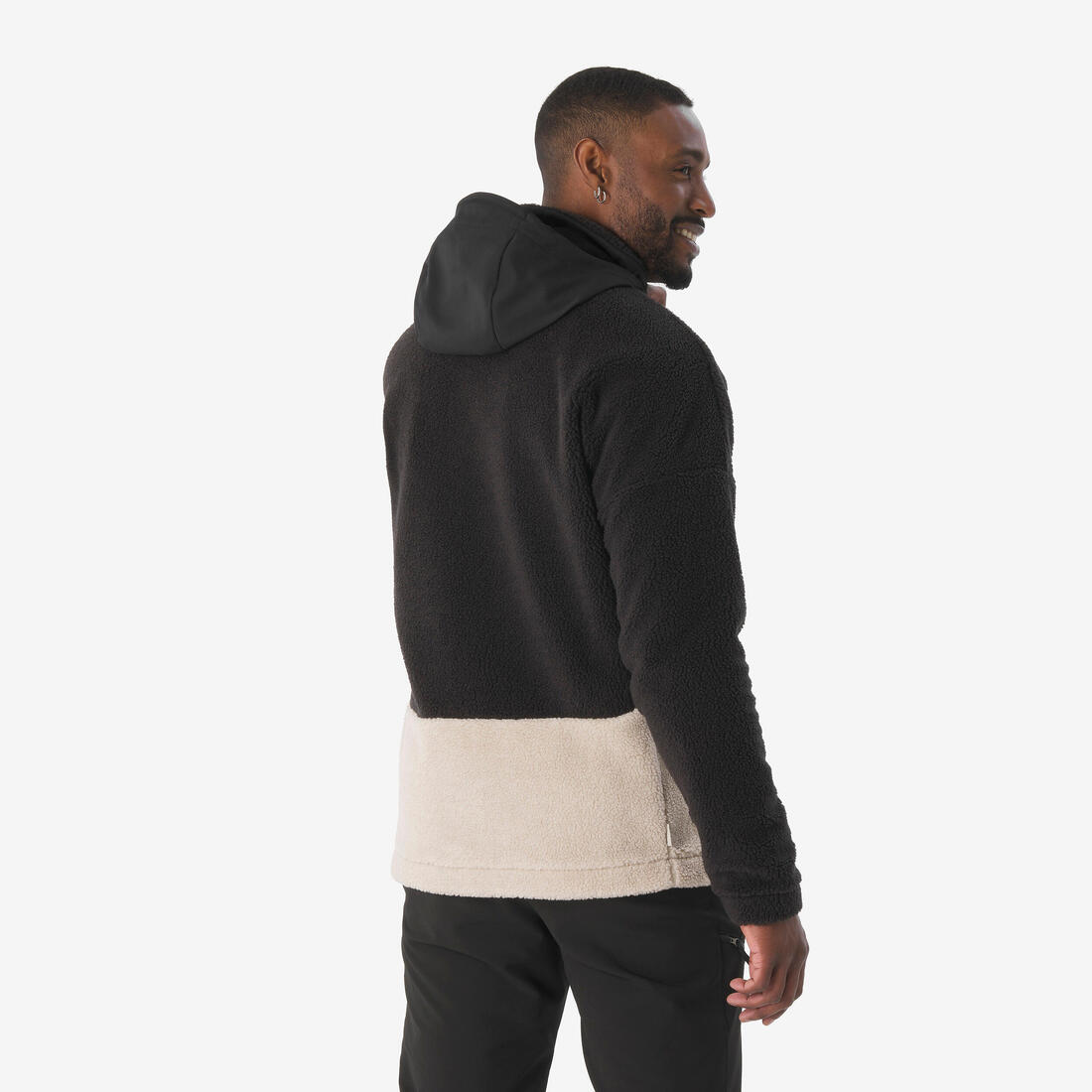 Veste polaire sherpa de randonnée chaude homme, SH900