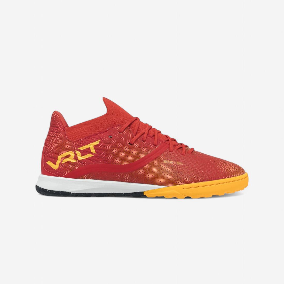 Chaussures de Football Viralto III 3D Air Mesh Turf - Rouge – rouge fluo électrique