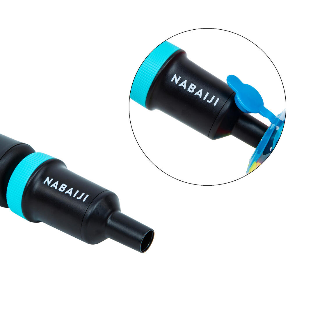 Pompe manuelle tiflate pour brassards et bouées nabaiji