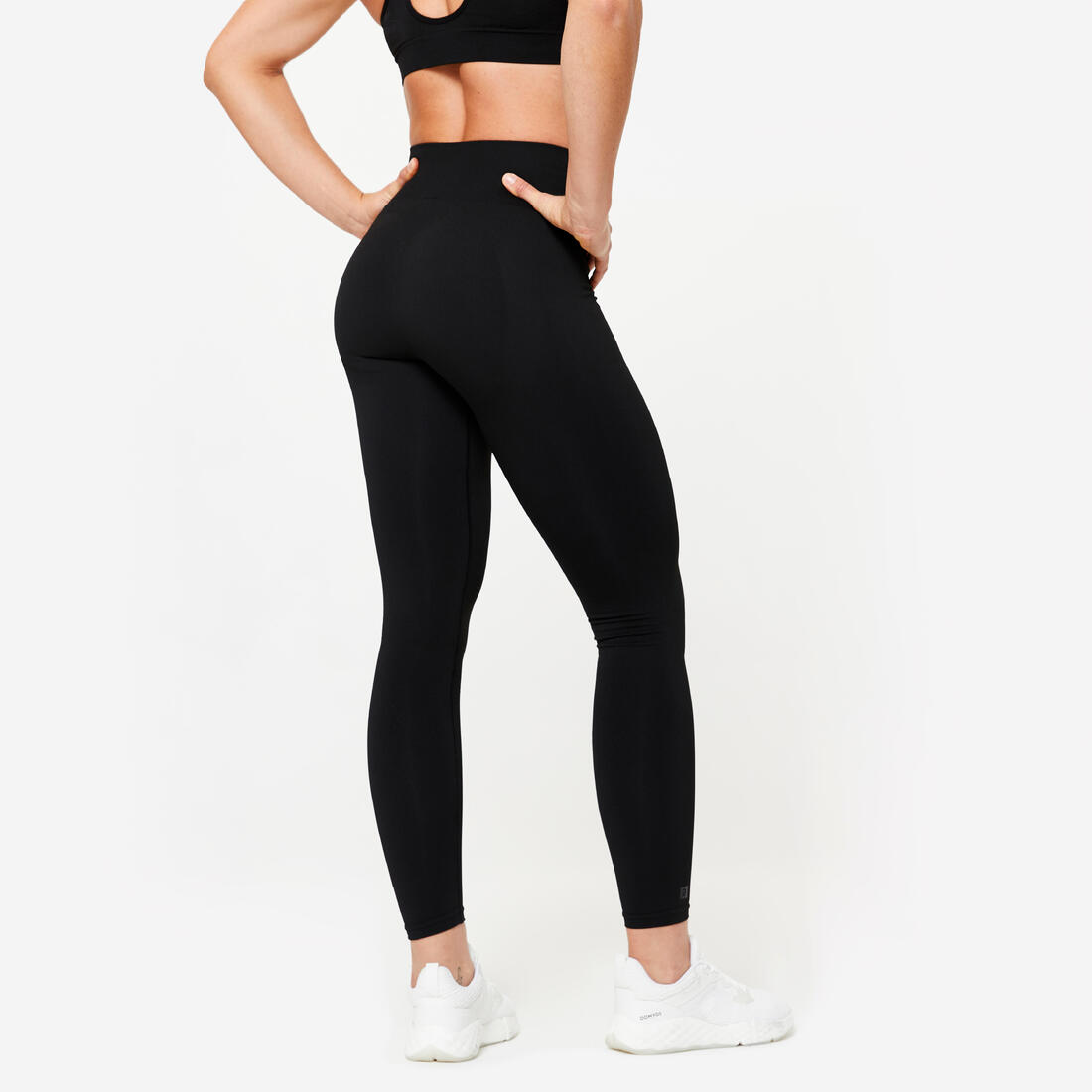 Legging de sport taille haute sans couture et push-up femme