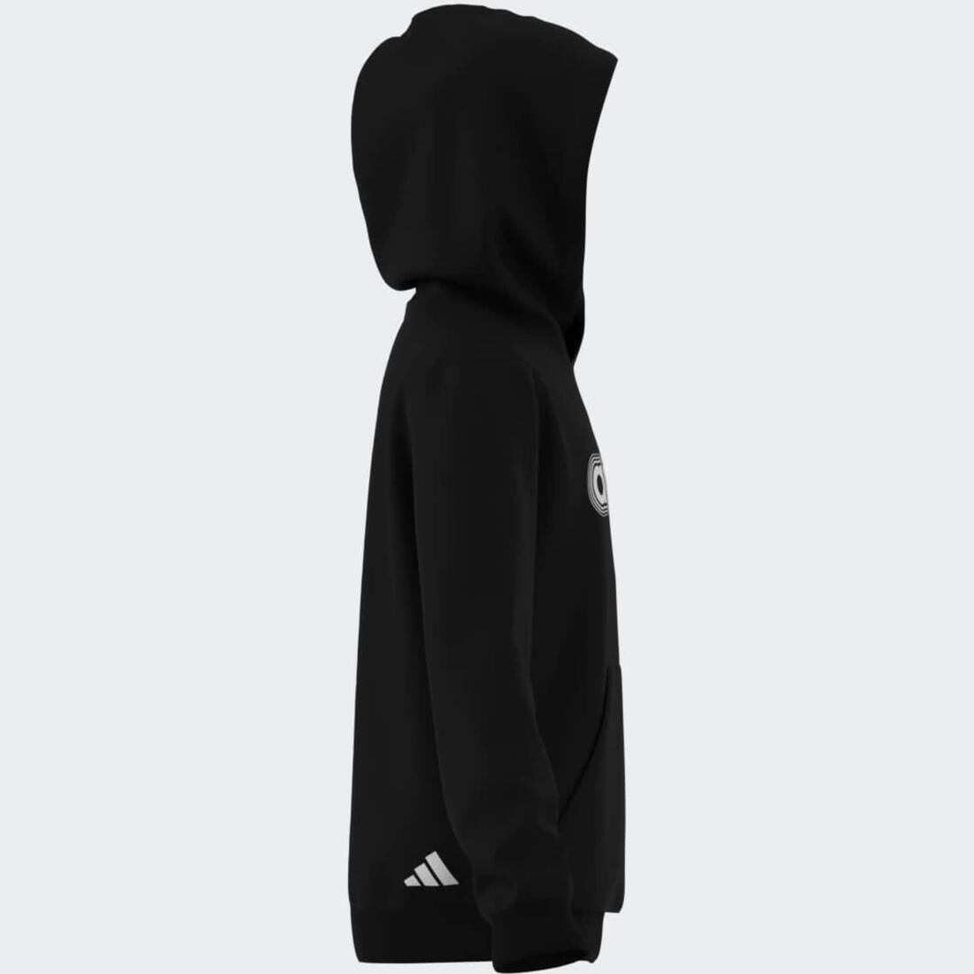 Sweat-shirt à capuche enfant, noir