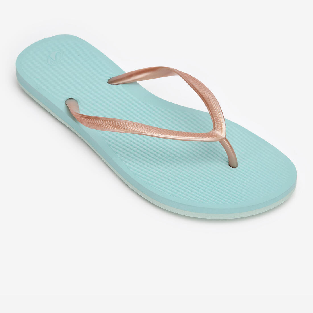 Tongs Femme - 500 Big Azae noir & multi-couleurs – bleu arctique