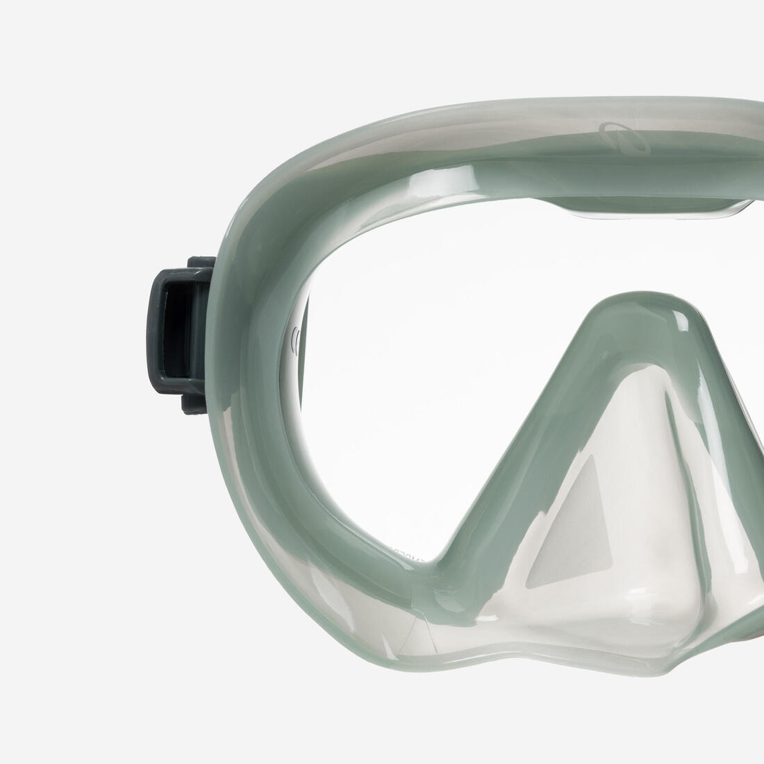 Masque de plongée anti buée, 100 Mono sangle silicone