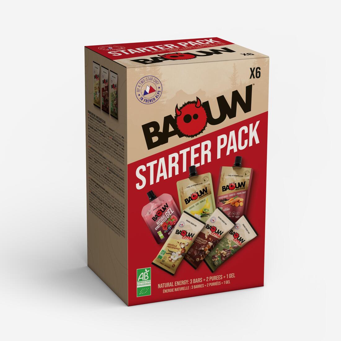 Starter pack : barres, purées de fruits et gels énergétiques