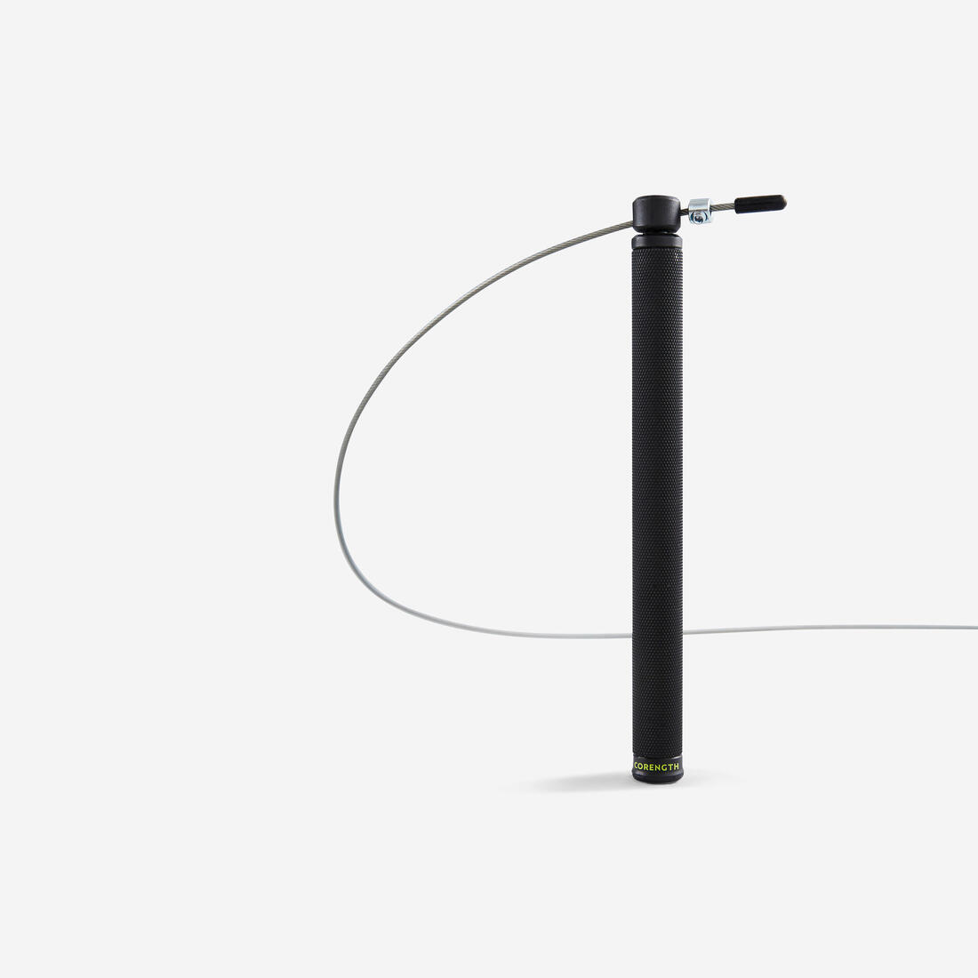 Corde à sauter cross training vitesse - speed rope pro noire