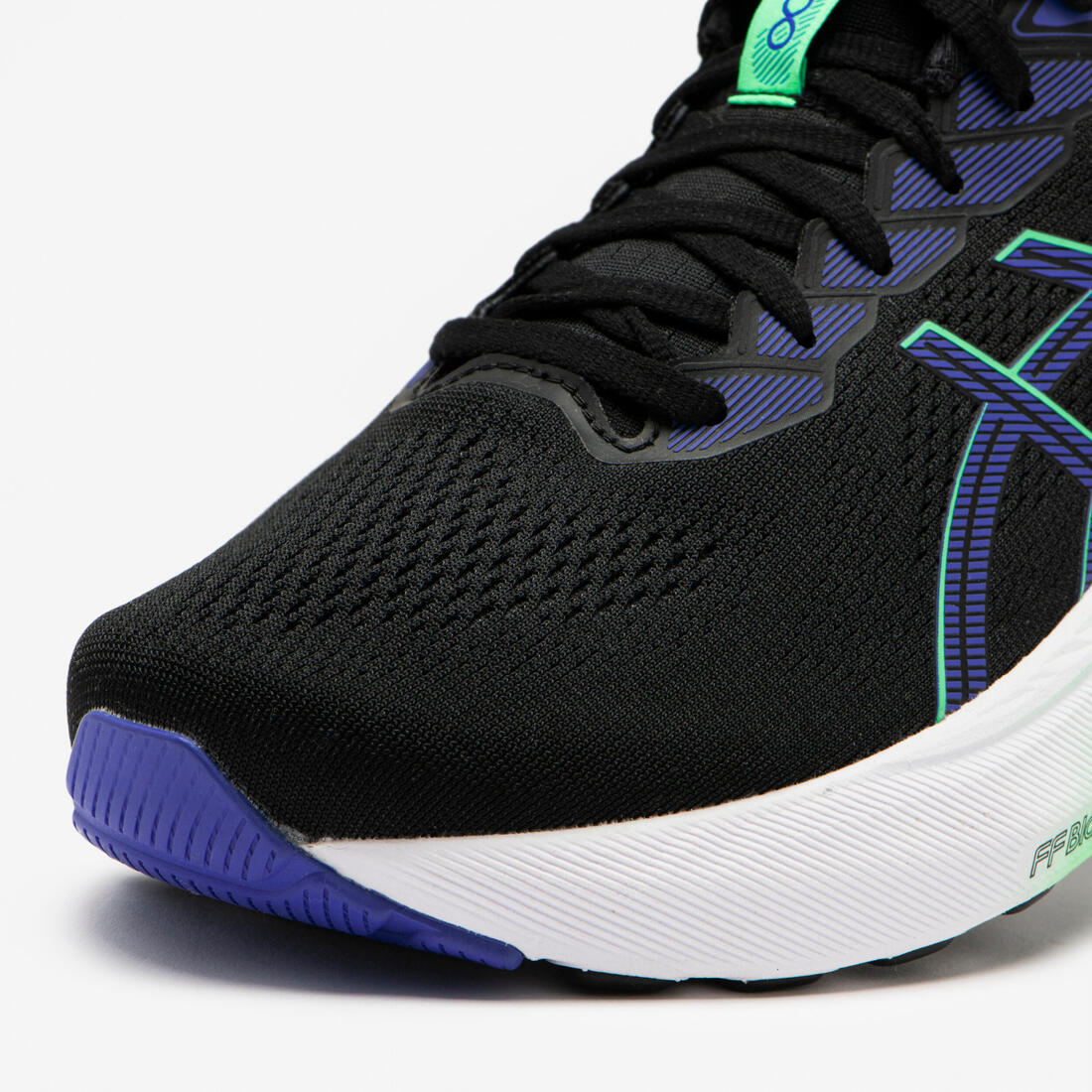 Chaussures running homme, Asics Superion 8 turquoise et vert