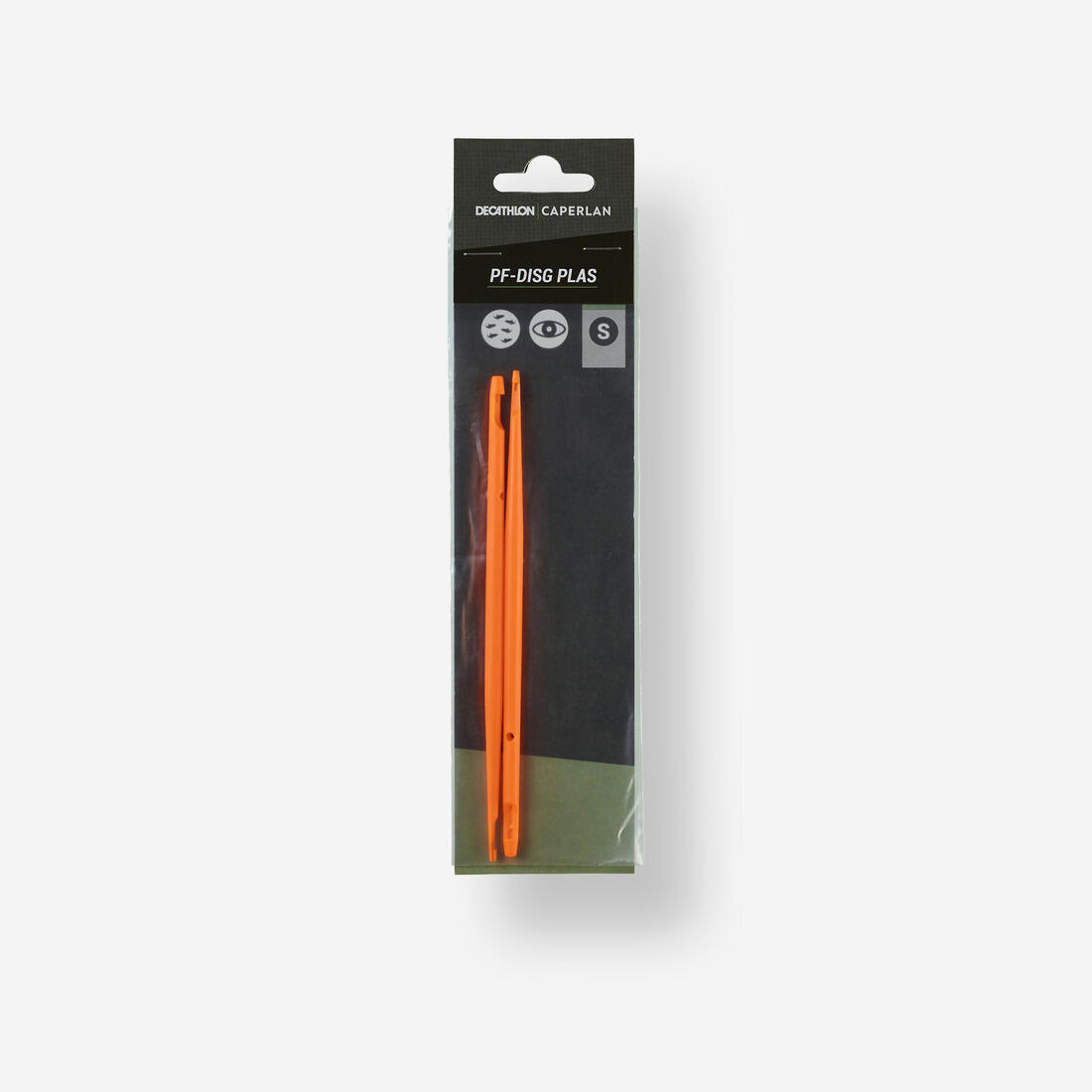 LOT DE 2 DEGORGEOIRS PF-DISG PLASTIQUE DE COULEUR ORANGE