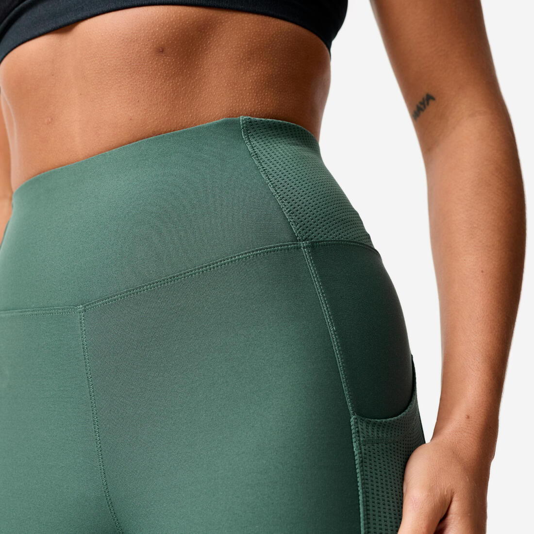Legging de sport respirant avec poche de téléphone femme