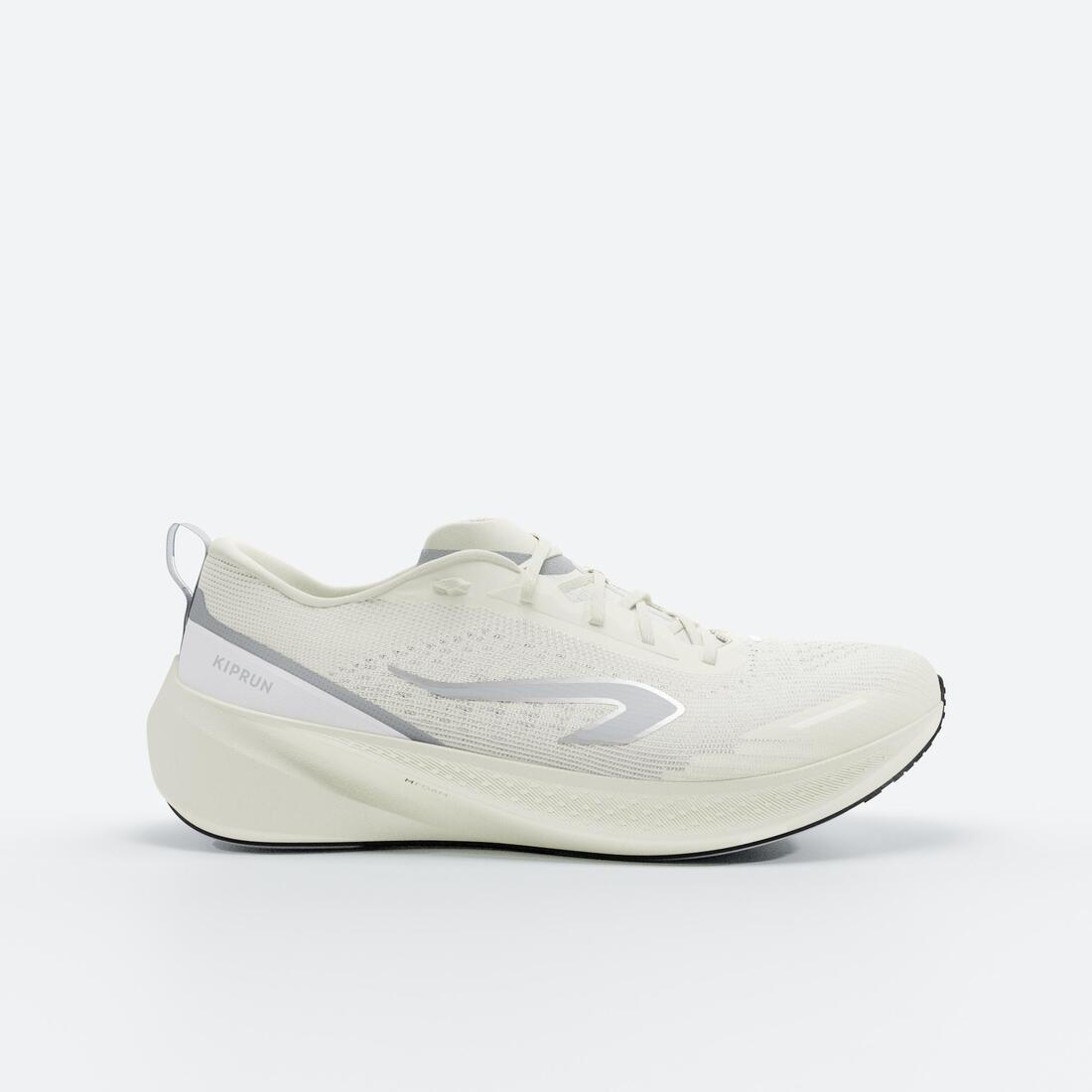 Chaussures de Running Femme, Kiprun Cushion 500 Blanche