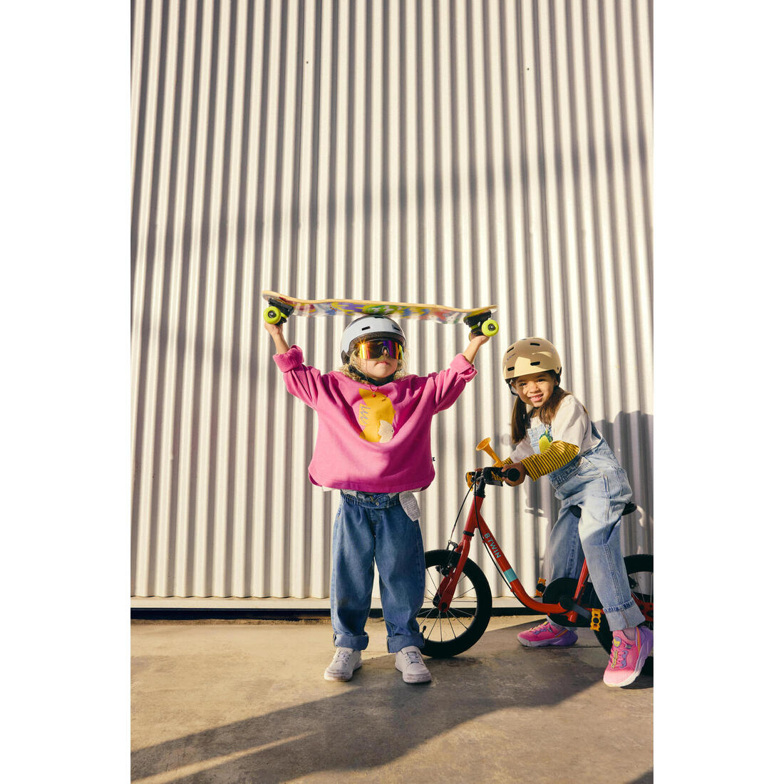 Skateboard enfant 3 à 7 ans Play 120 HAPPY MOUNTAINS