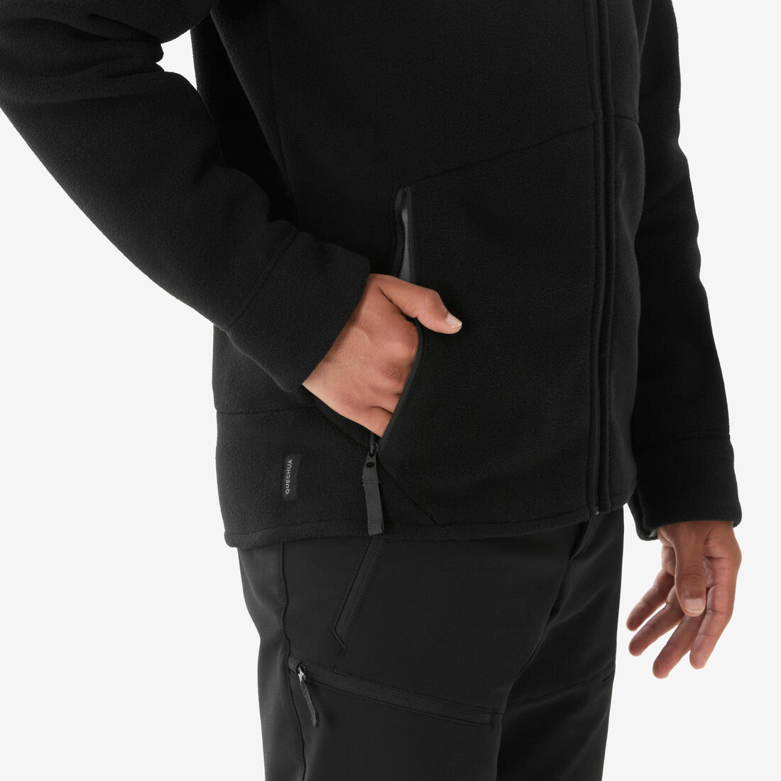 Polaire chaude de randonnée homme, NH500