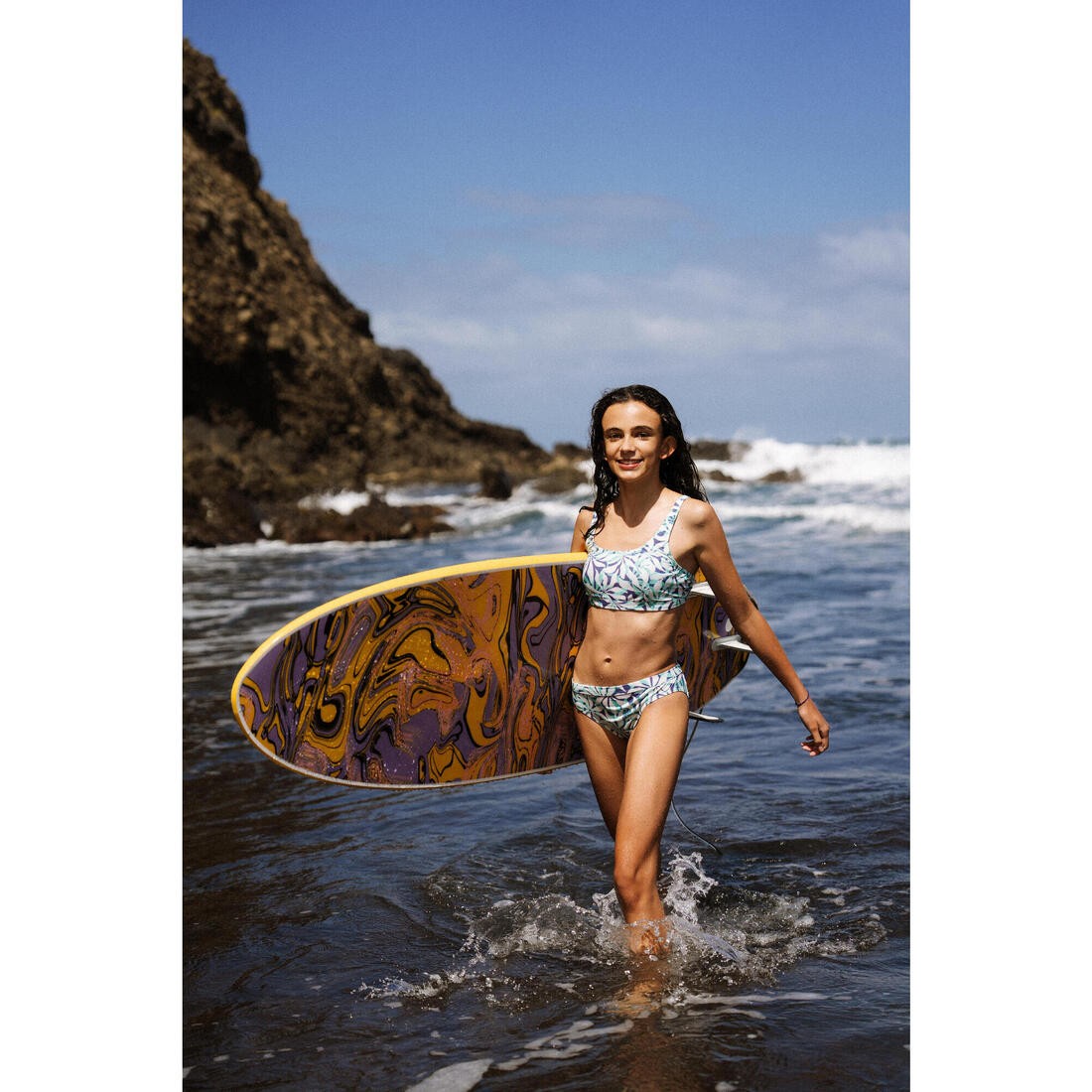 Bas de maillot de bain surf Fille - Alma hao
