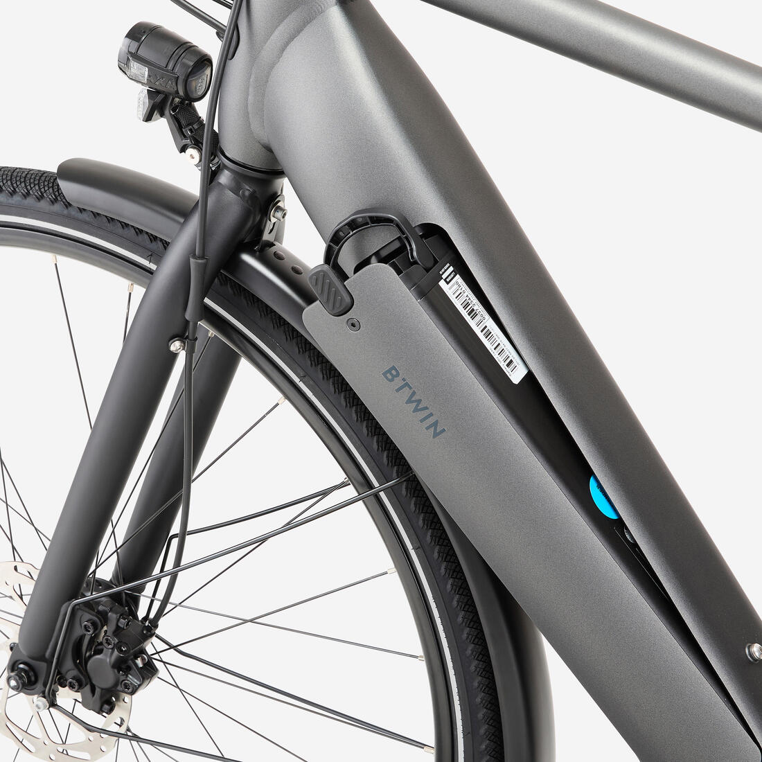 Velo ville longue distance 500 assistance electrique cadre haut.