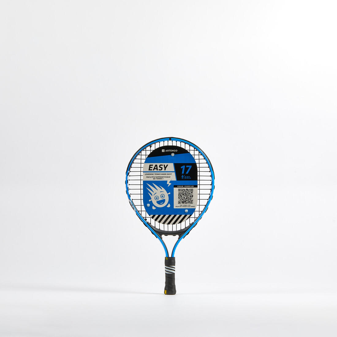 RAQUETTE DE TENNIS ENFANT EASY 17" BLEUE