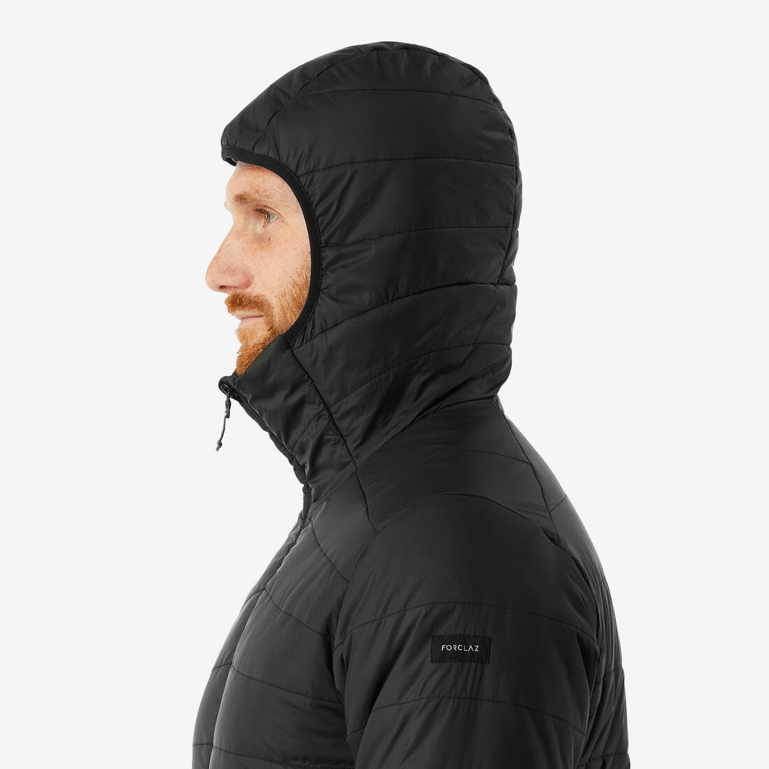 Doudoune de trek synthétique à capuche homme, MT100 - 5°C