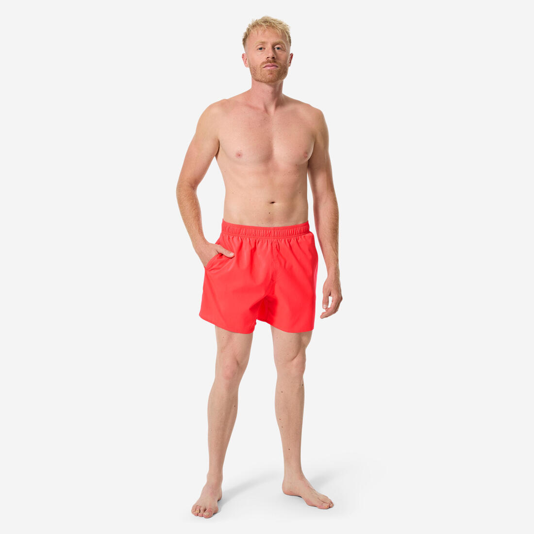 Short de bain homme, noir logo