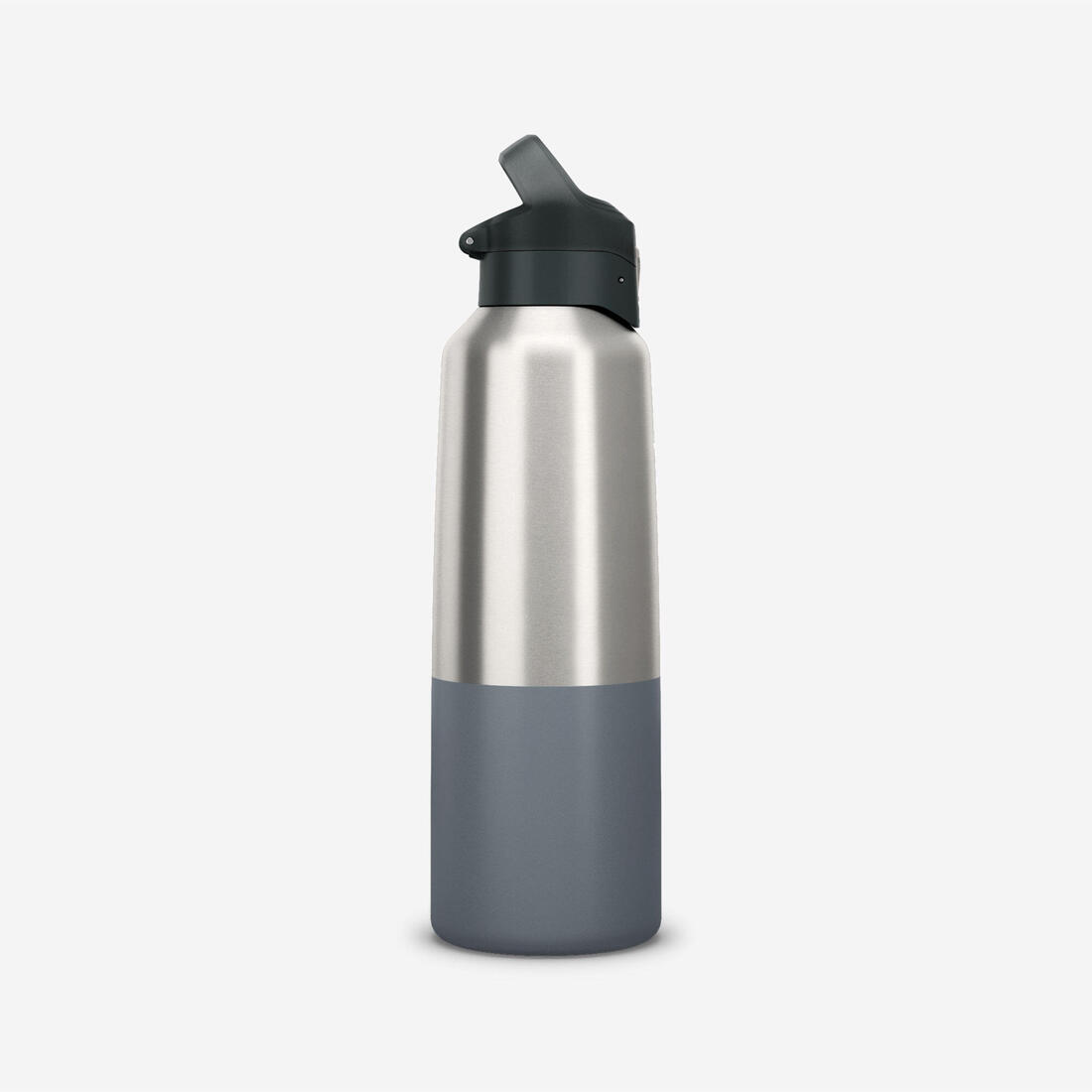 Gourde 900 isotherme inox 1L bouchon à ouverture rapide pour la randonnée - roug