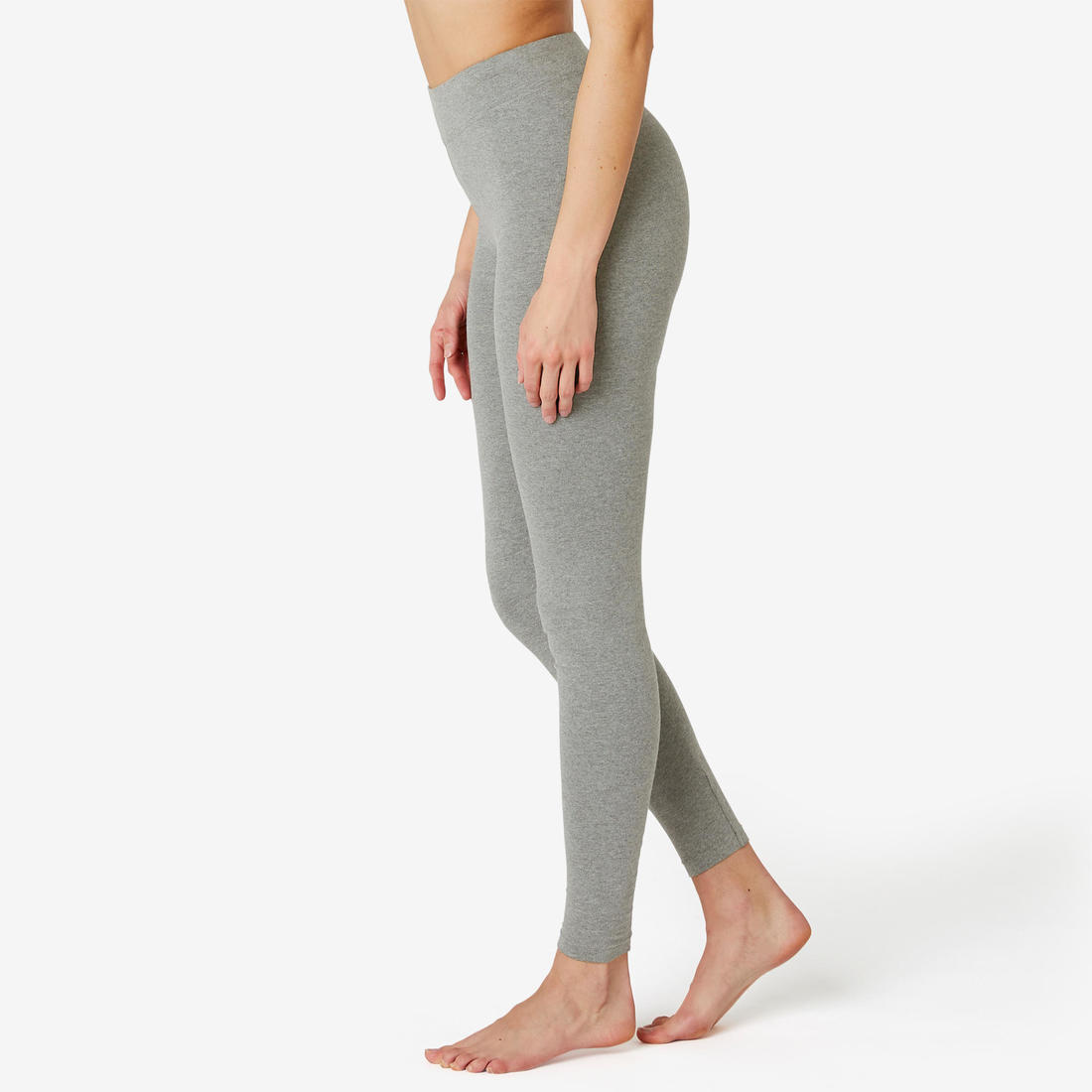 Legging fitness long coton extensible femme - Fit+