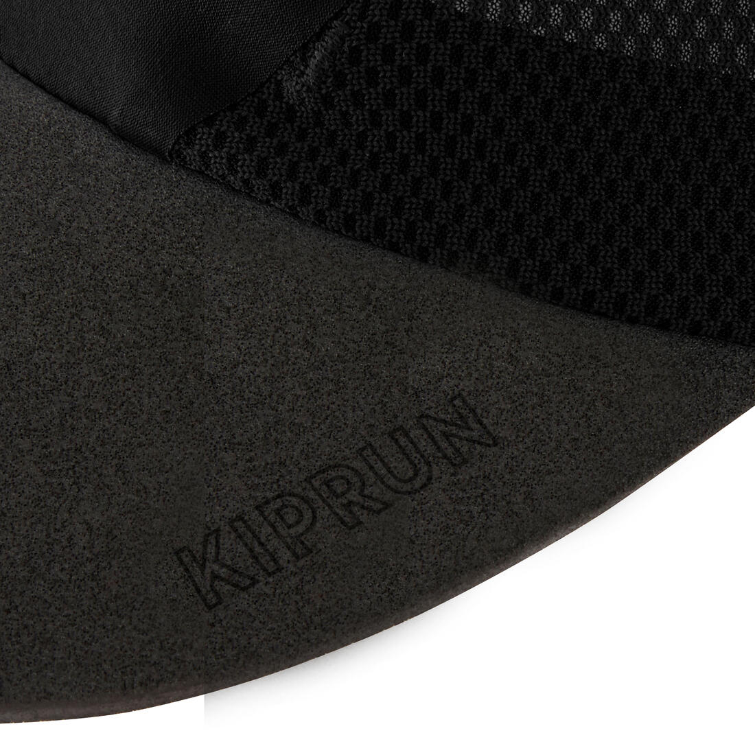 Casquette running trail Homme Femme - KIPRUN Modulable Saharienne noir