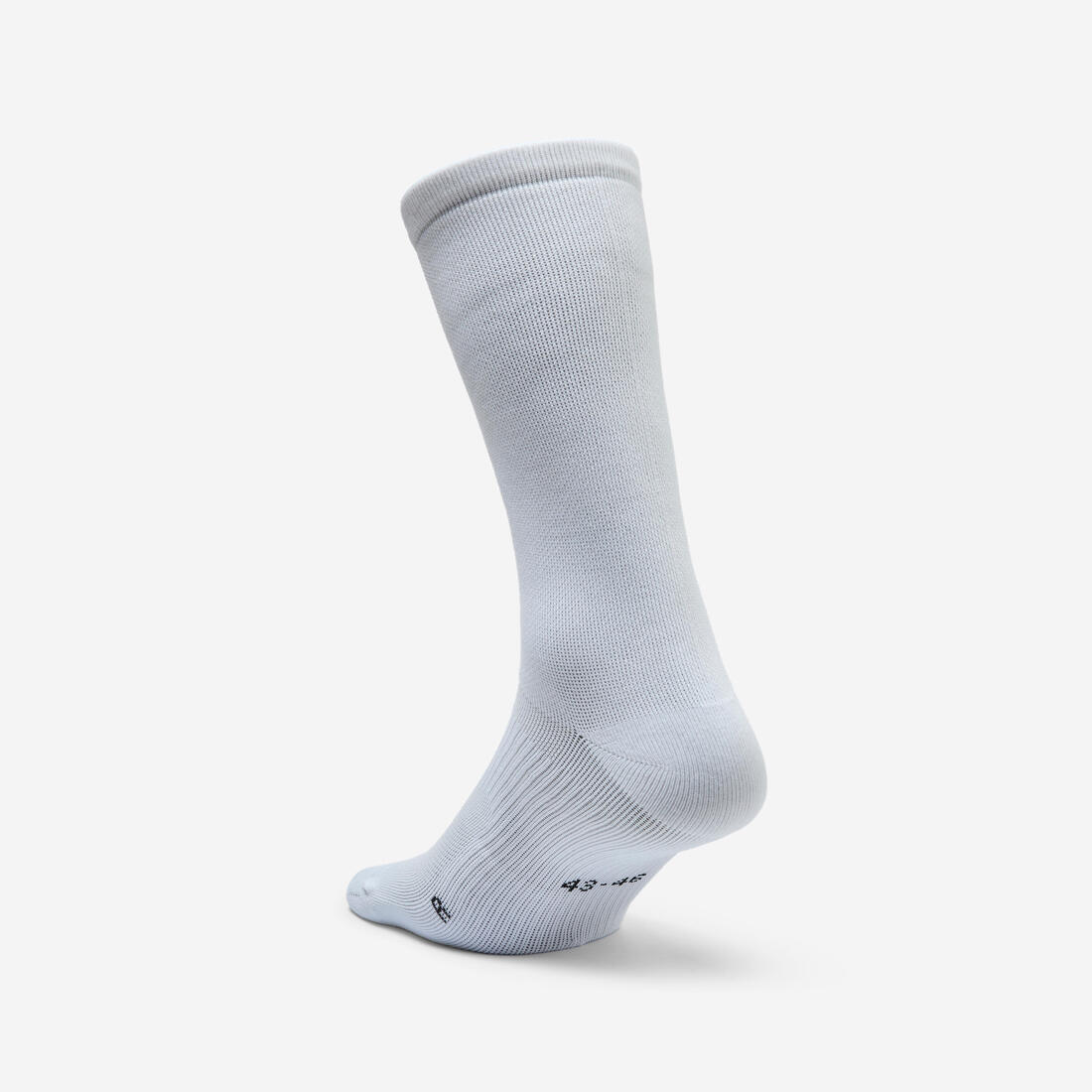 Chaussettes de fitness mi-mollet X3, blanc