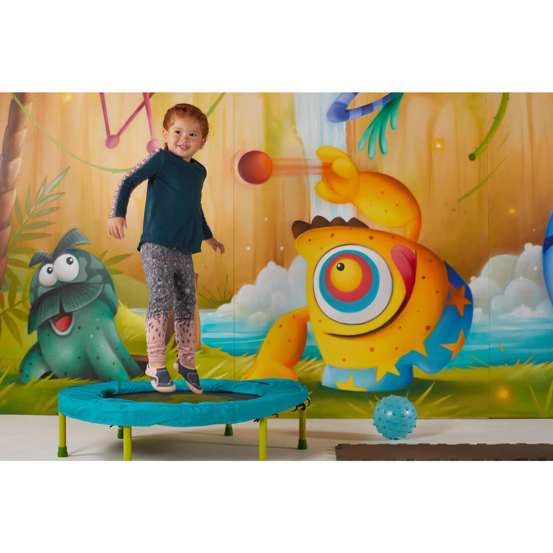 T-shirt manches longues enfant coton - Basique