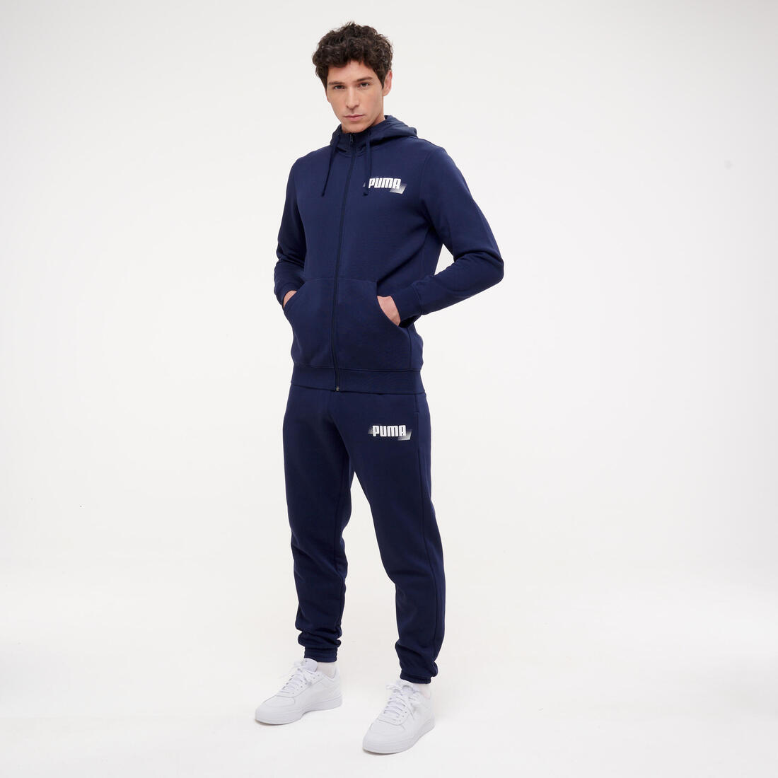Sweat zippé de fitness homme