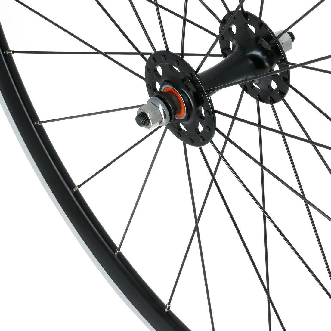 ROUE FIXIE 700 NOIR AVANT