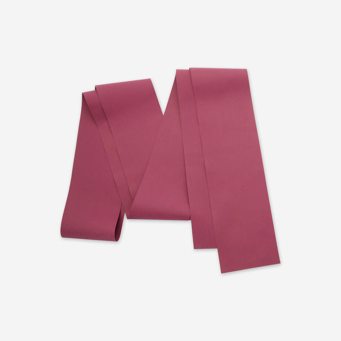 Bande élastique pilates résistance  3 kg - bordeaux