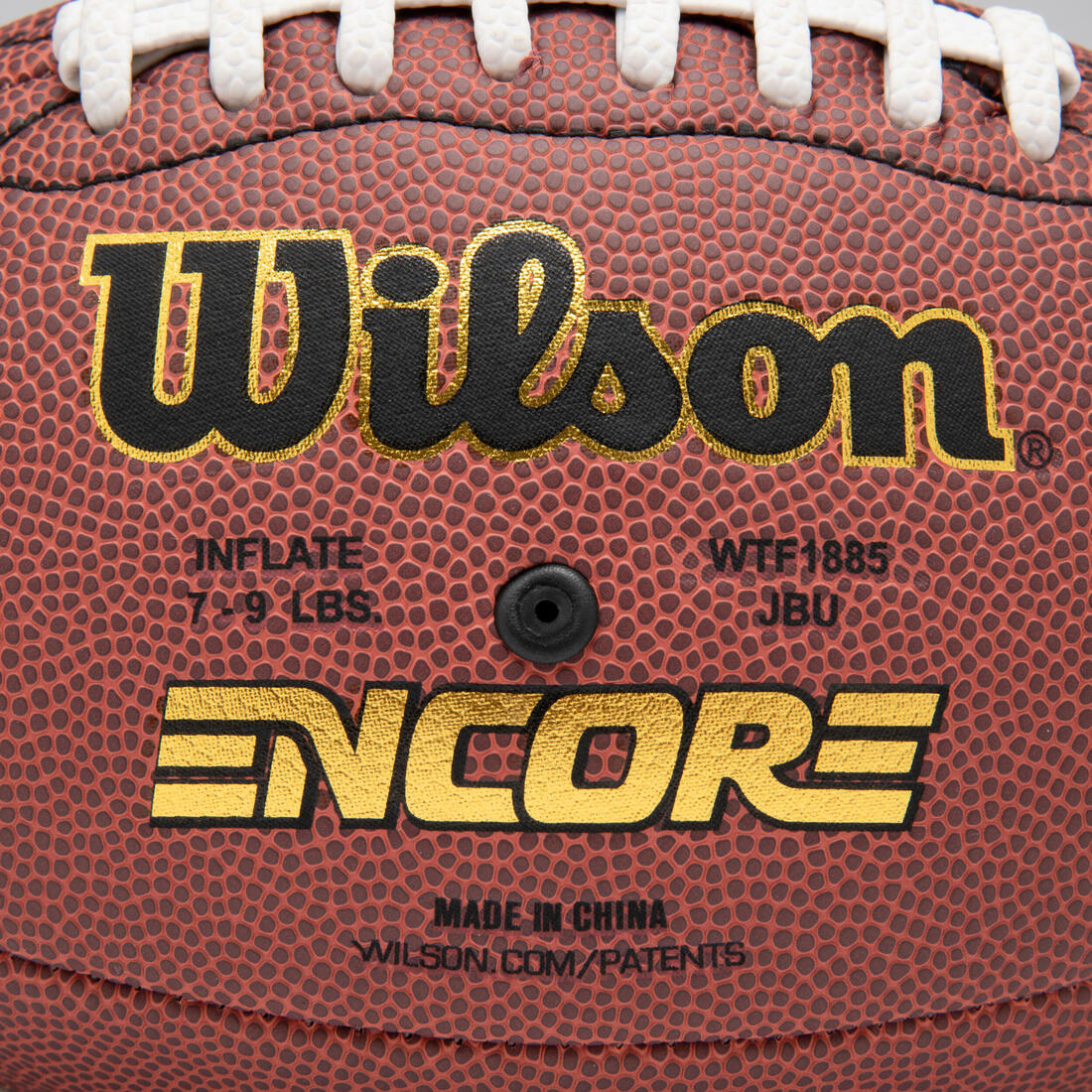 Ballon de football américain officiel - NFL ENCORE OFFICIAL marron